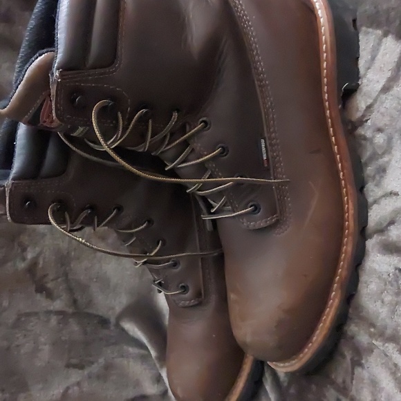 Red Wing Men's Work Boots Steel Toe Sz 10D - Picture 2 of 8